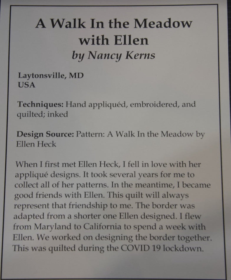 A Walk In the Meadow with Ellen