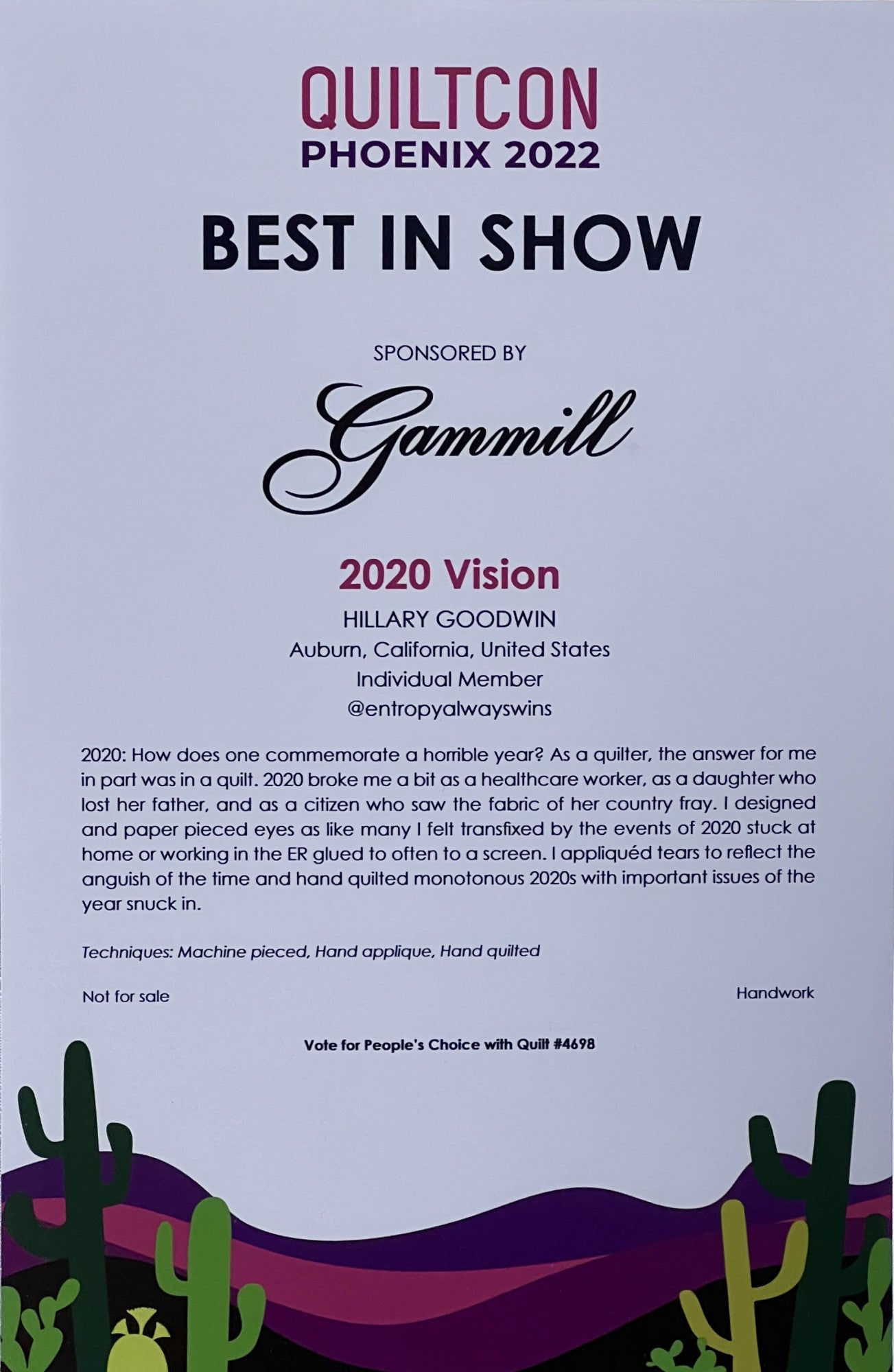 2020 Vision