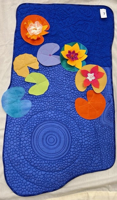 Lilies on a Pond