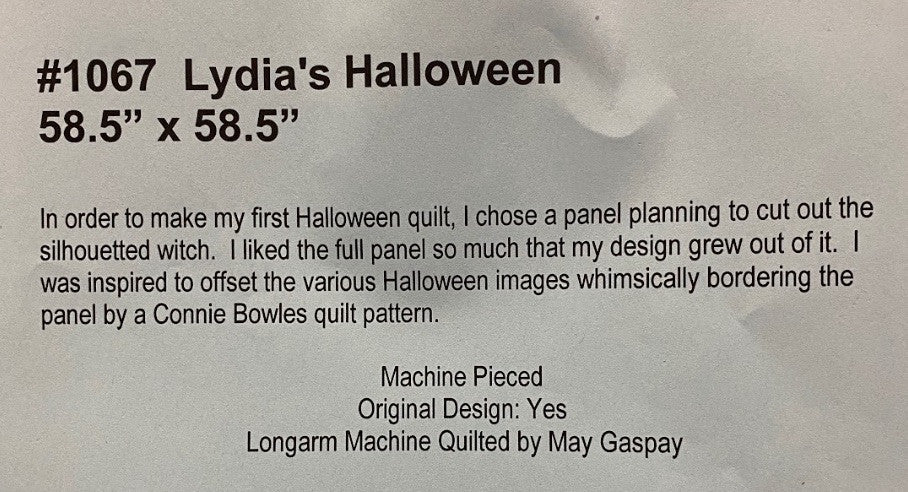 Lydia's Halloween