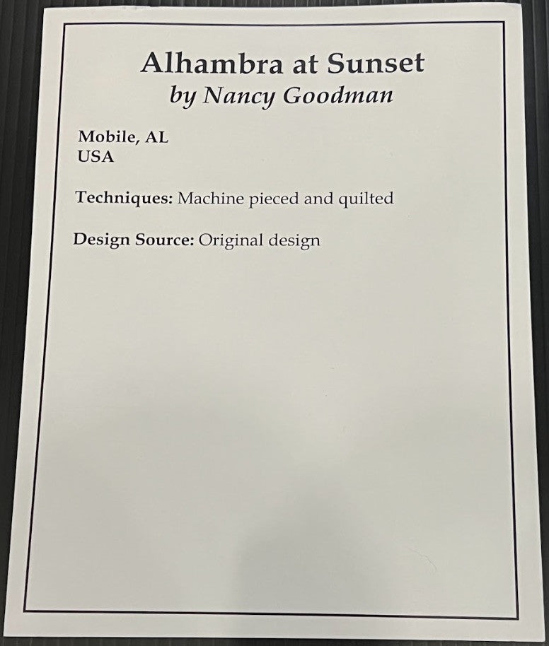 Alhambra at Sunset