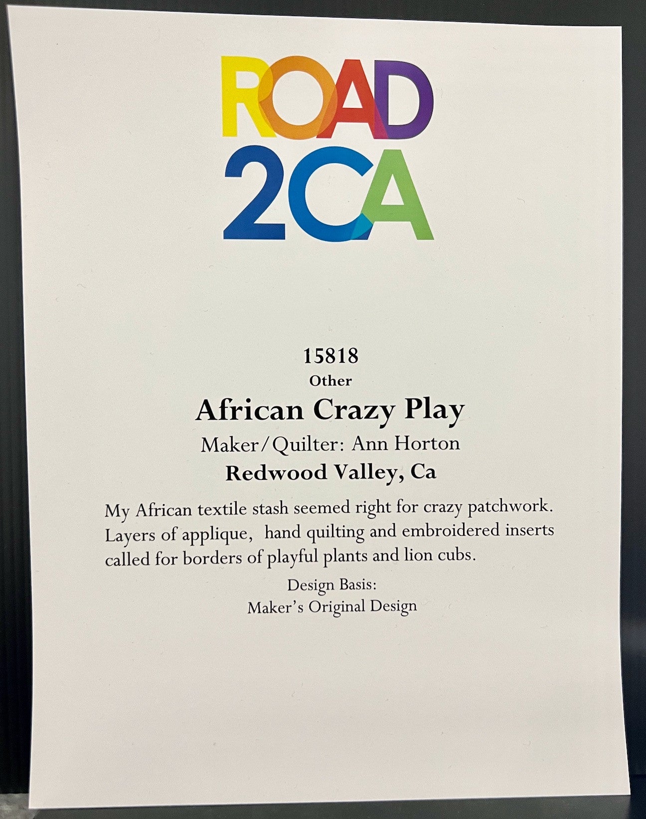 African Crazy Play