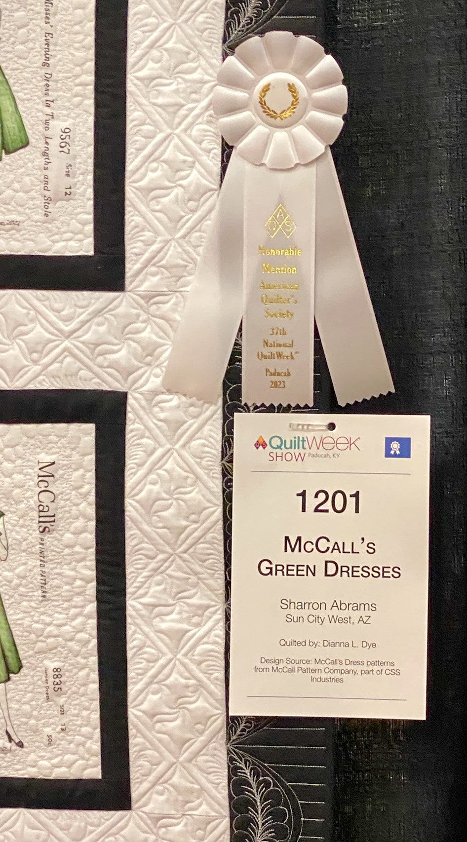 McCall's Green Dresses