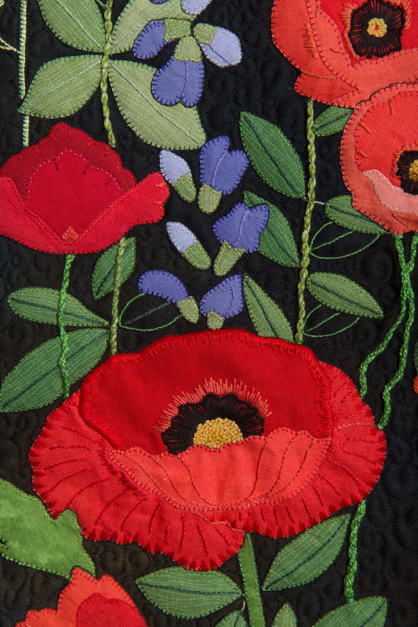 P is for Poppy and Periwinkle
