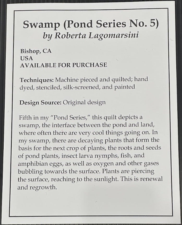 Swamp (Pond Series No. 5)