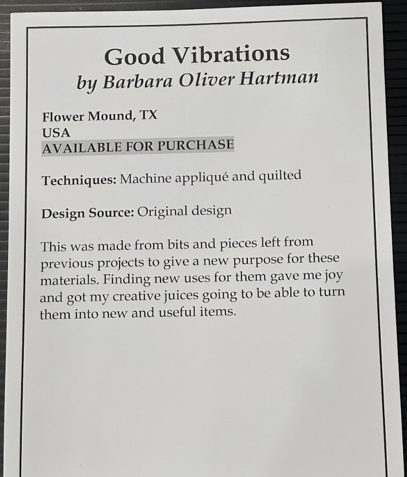 Good Vibrations