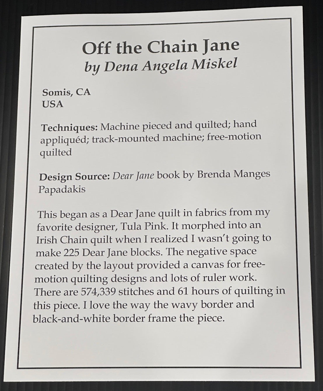Off the Chain Jane