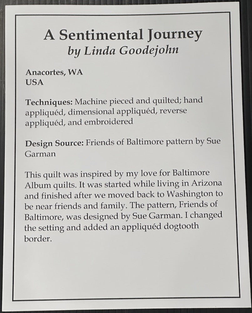 A Sentimental Journey