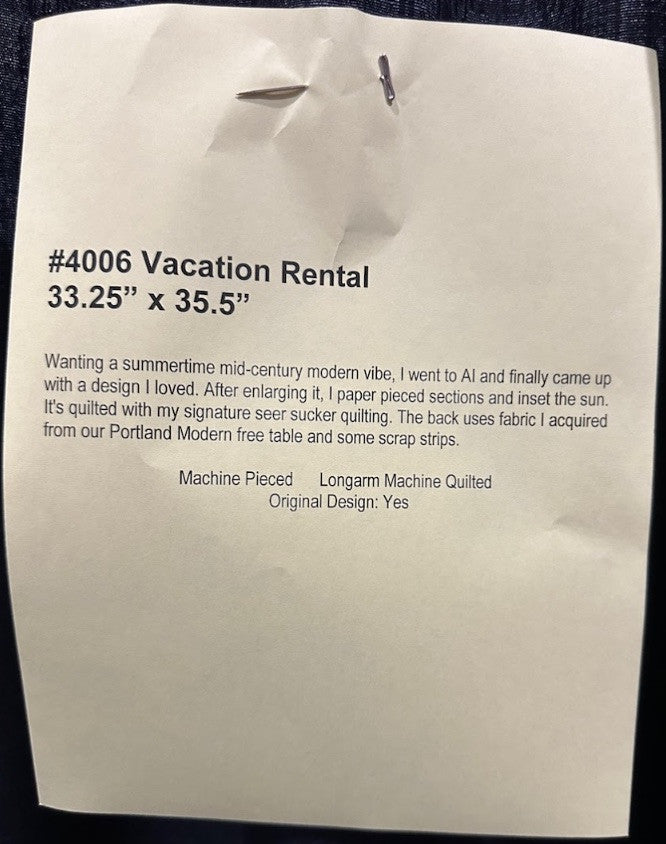 Vacation Rental