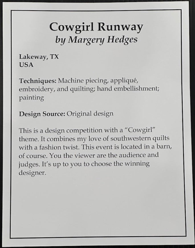 Cowgirl Runway