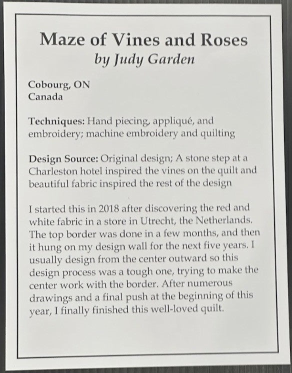 Maze of Vines and Roses
