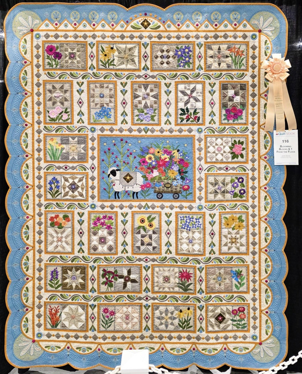 Blooming Blocks & One From the Flock