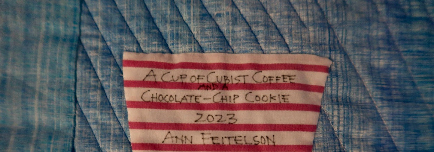 A Cup of Cubist Coffee and a Chocolate-Chip Cookie