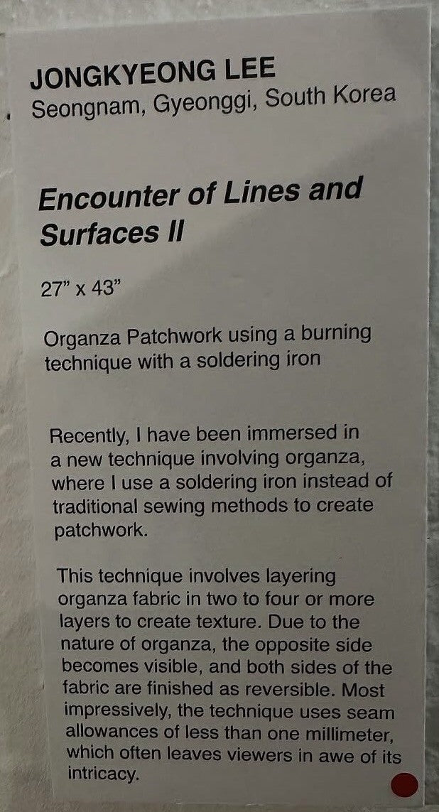 Encounter of Lines and Surfaces II