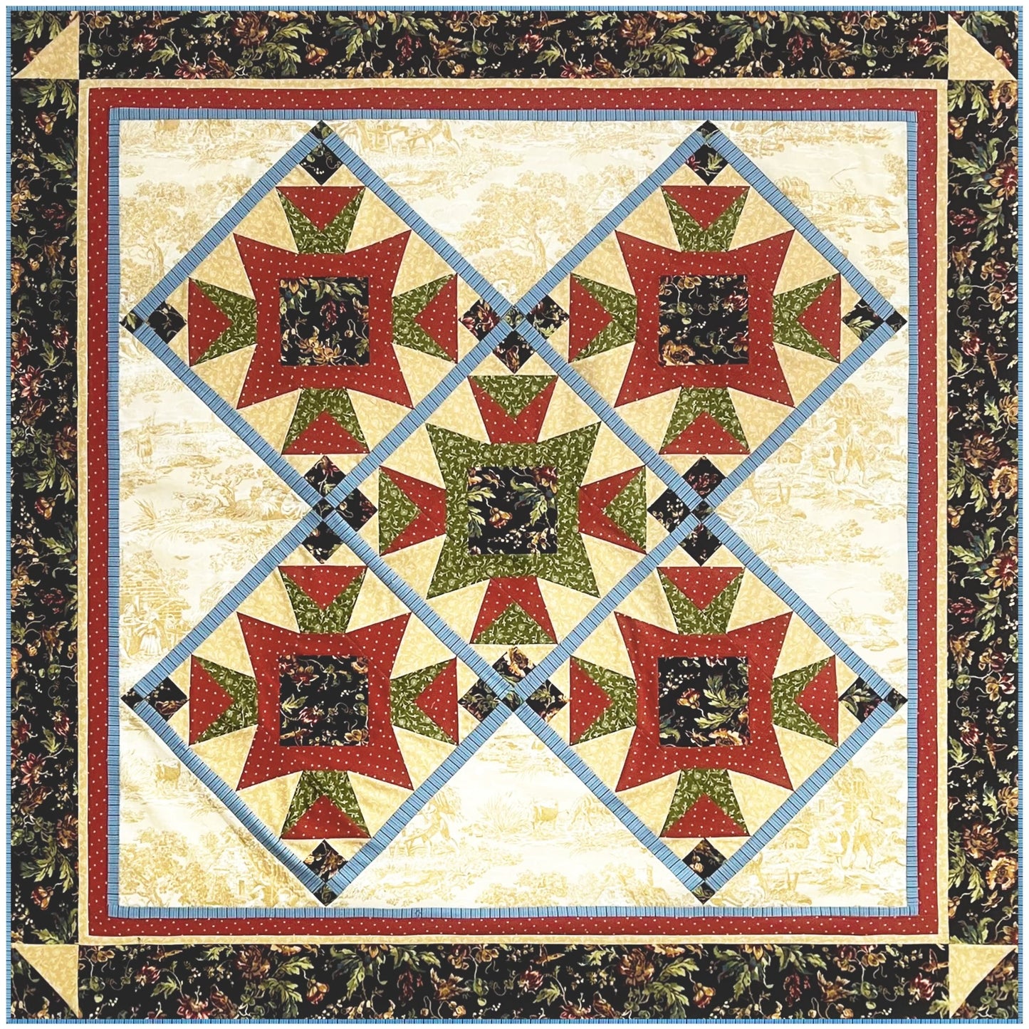 The Odette Quilt - Countryside Colorway