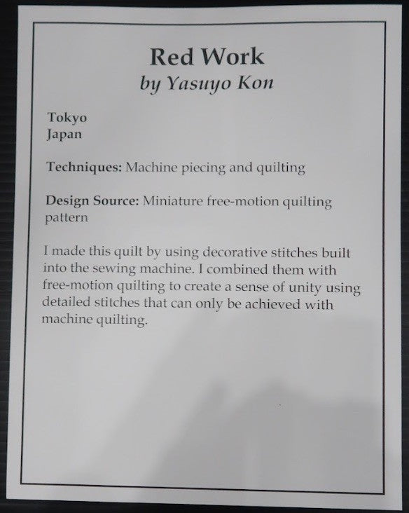 Red Work