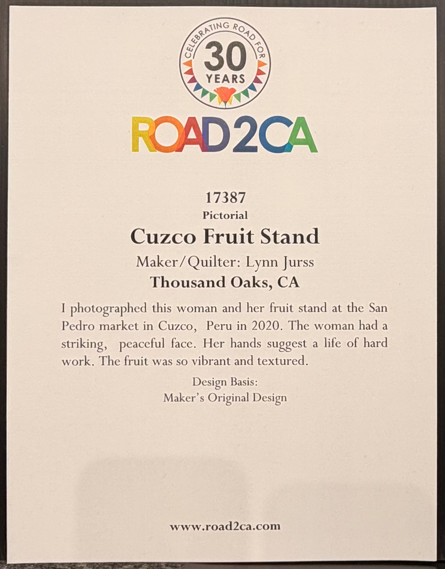 Cuzco Fruit Stand