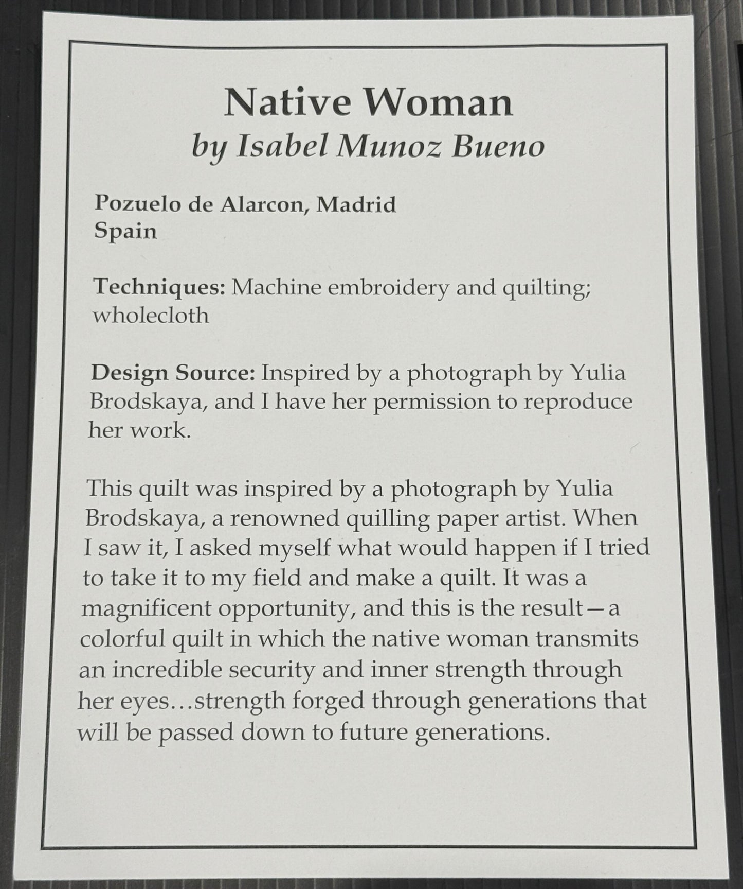 Native Woman