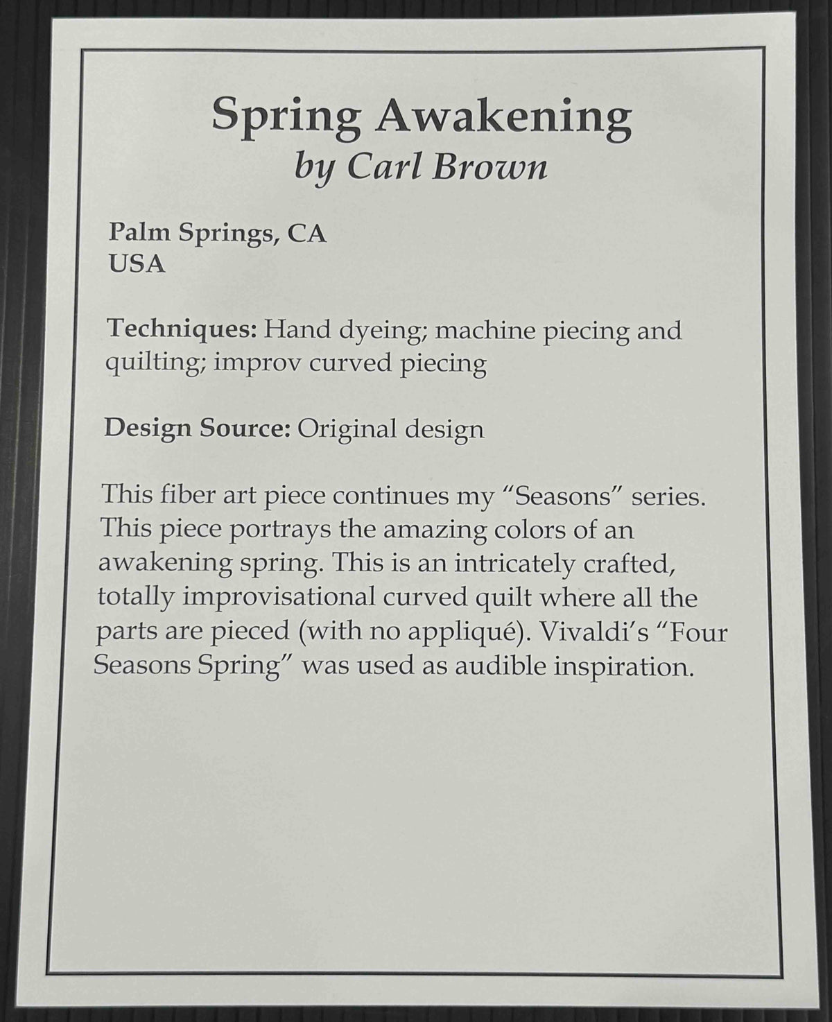 Seasons: Spring Awakening