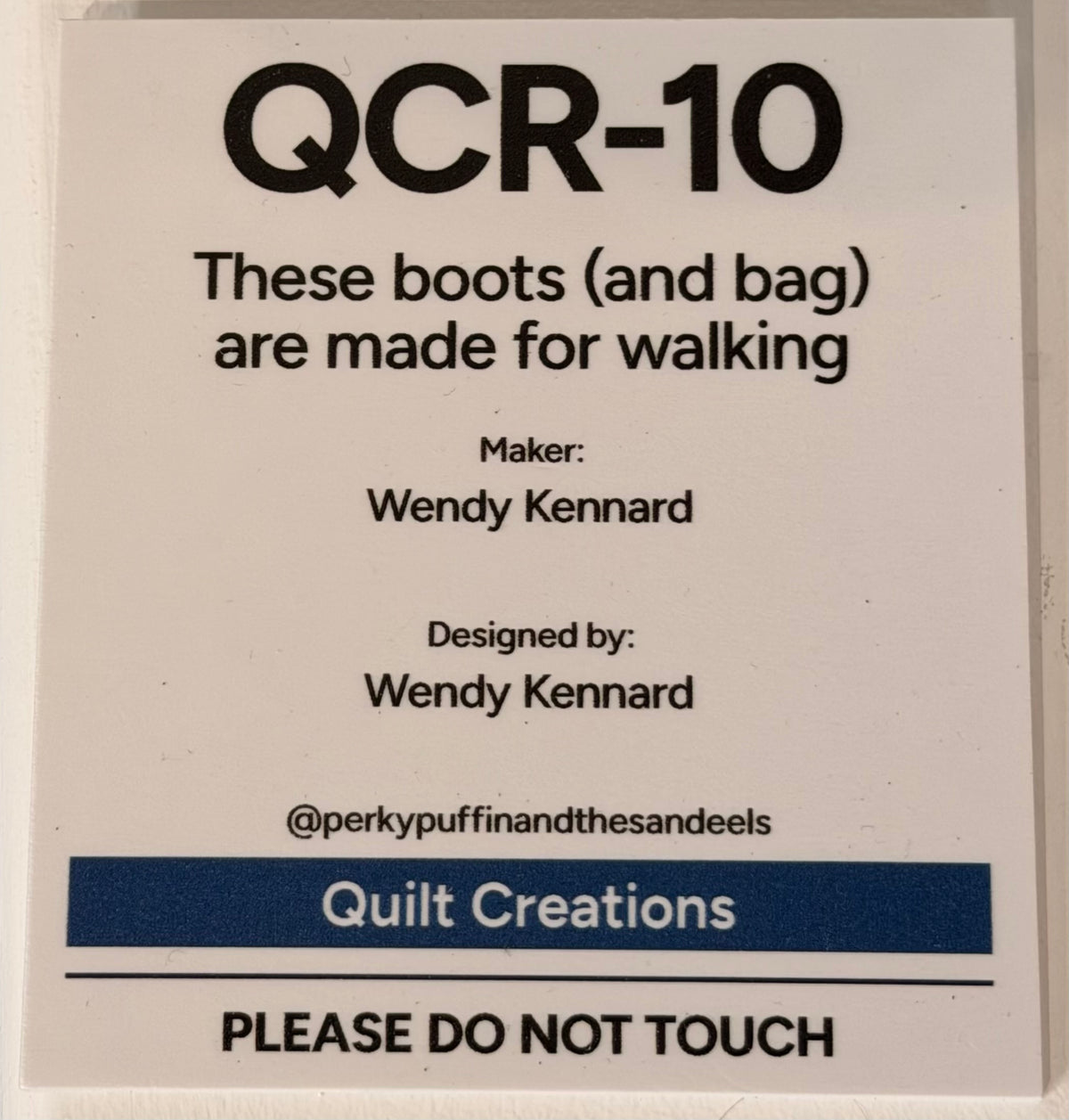 These boots (and bag) are made for walking