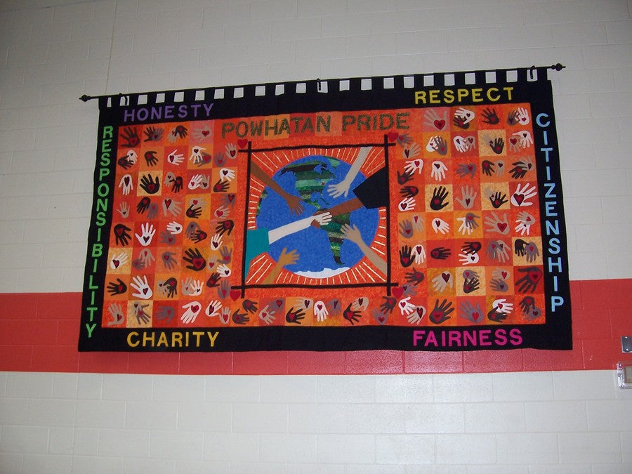Multicultural and Character Education Quilt