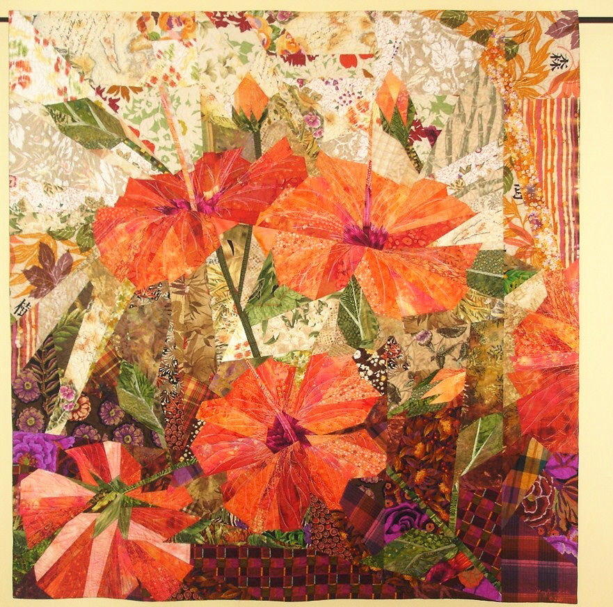 orange hibiscus