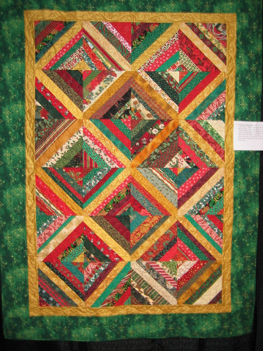 Christmas String Quilt