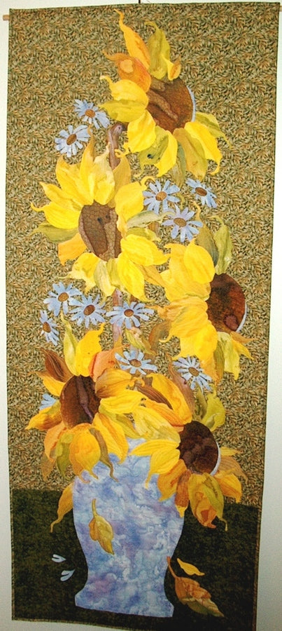 Sunflowers and Asters