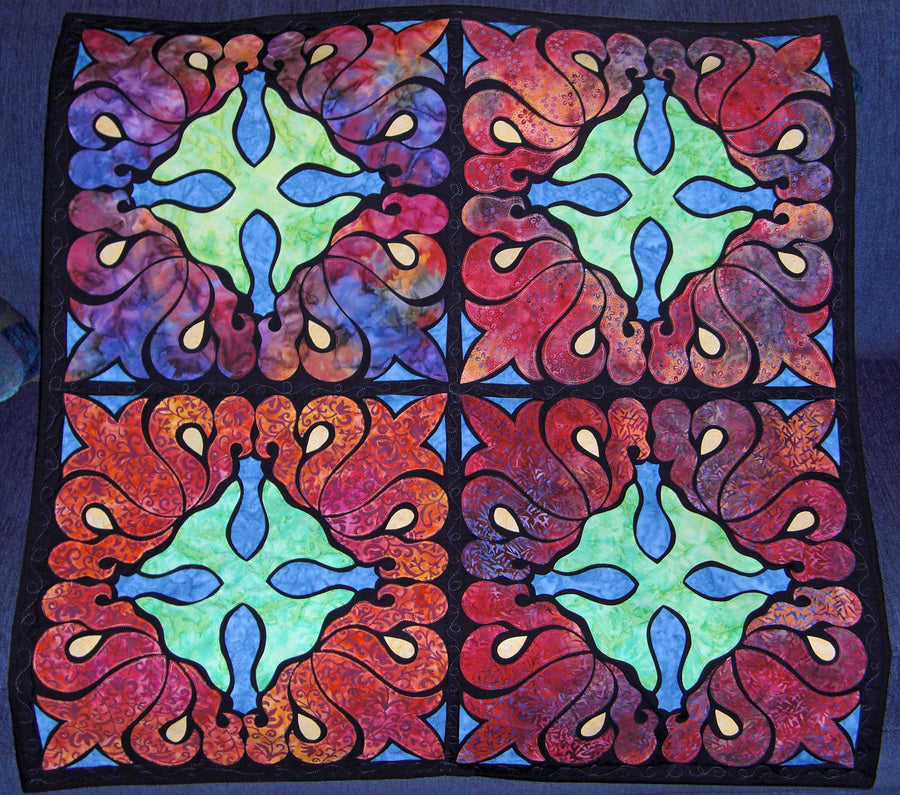 Batik Snowflakes