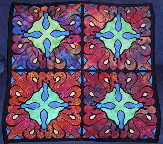 Batik Snowflakes
