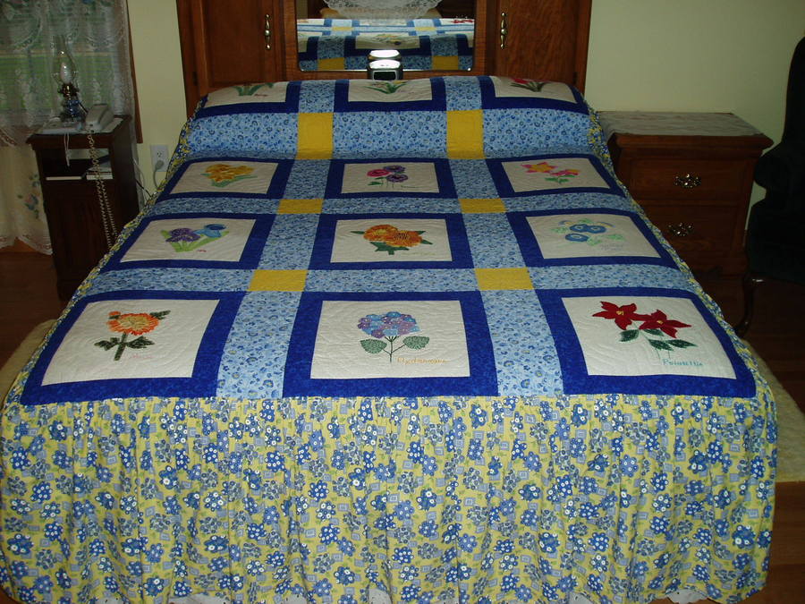 "FLOWERBED" SPREAD