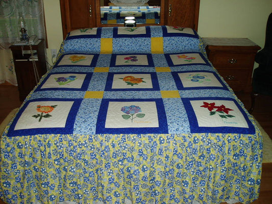 "FLOWERBED" SPREAD