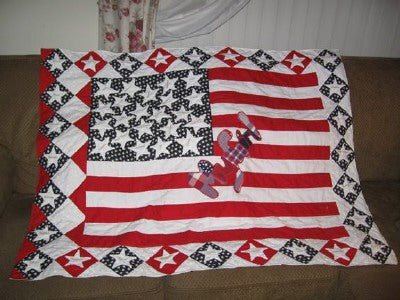 American Flag for "My Girl"