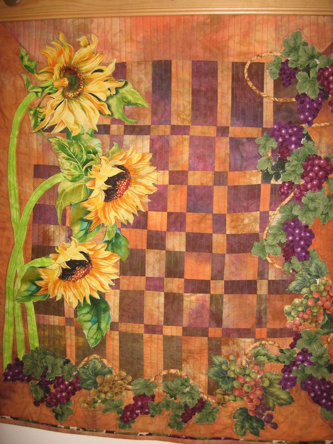 Sunflowers at Harvest Time