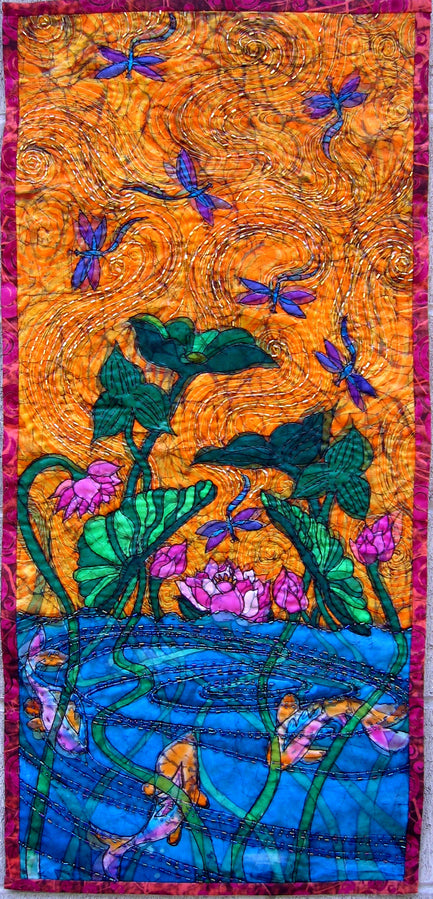 Dragonflies and Lily Pads