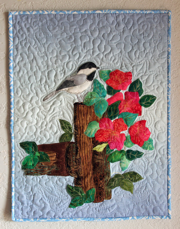 Chickadee On Fence Post