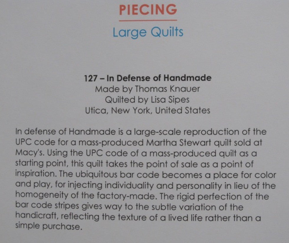 In Defense of Handmade