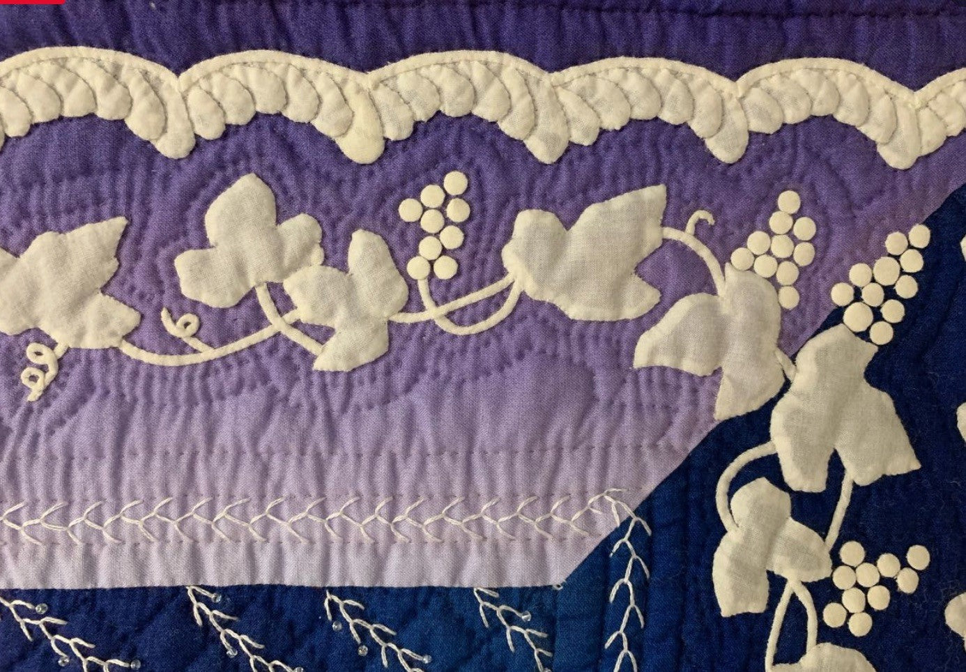 Blue Sky - Feather Applique'