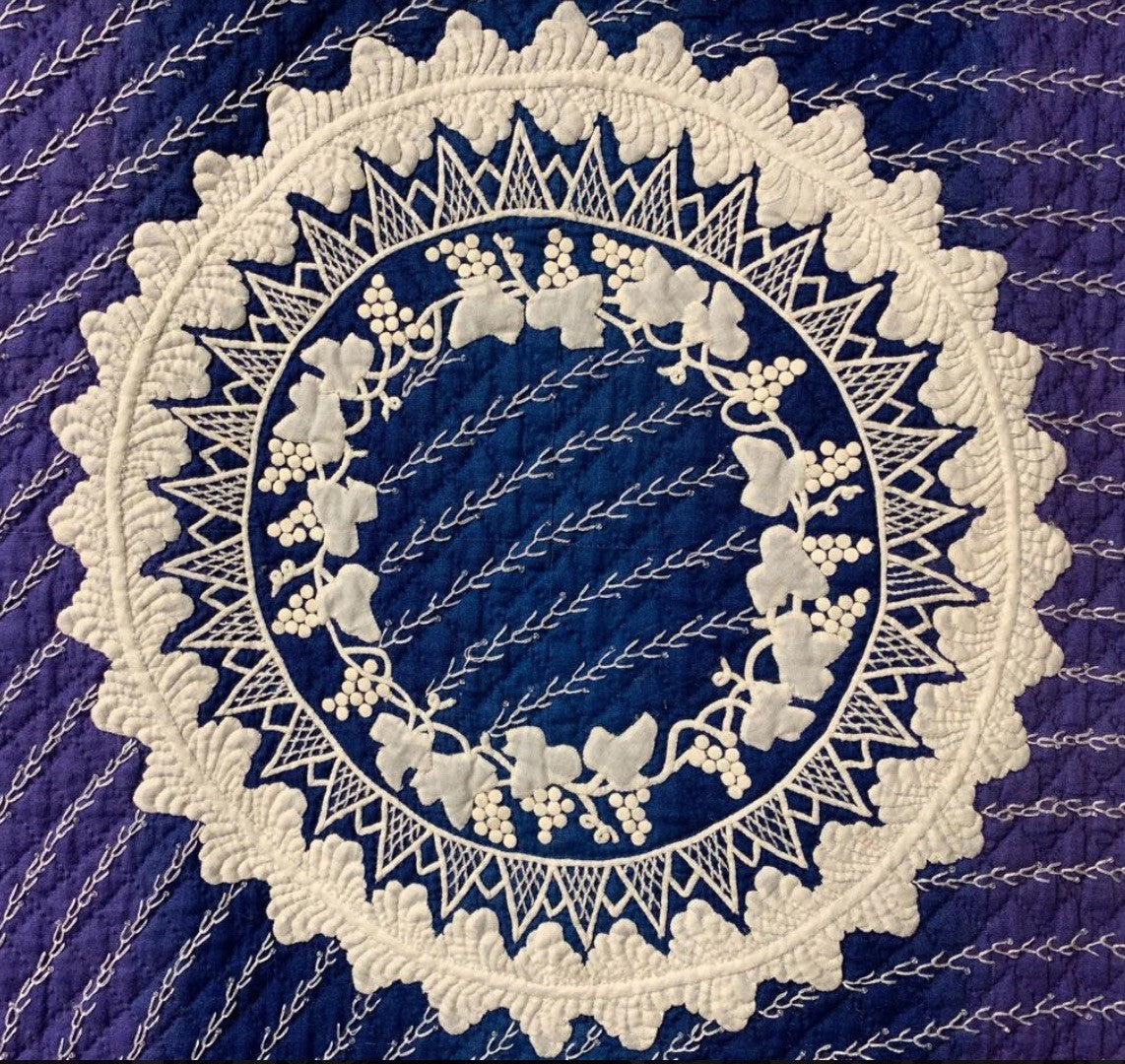 Blue Sky - Feather Applique'