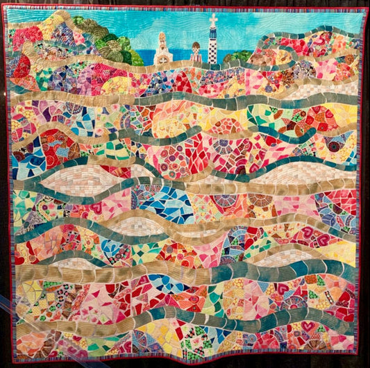 The Beautiful Tiles of Park Guell