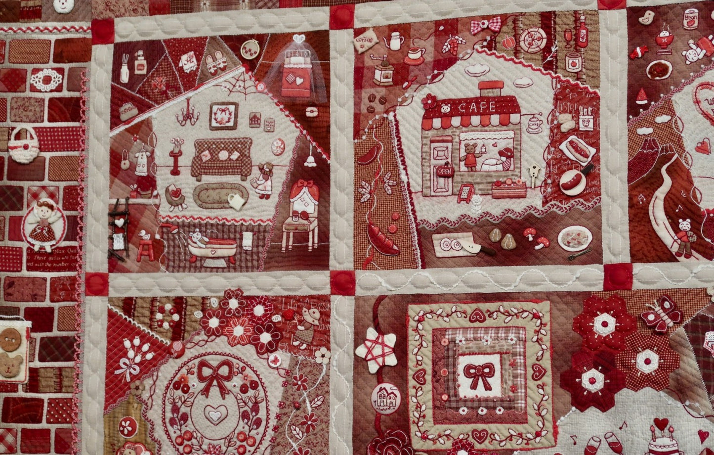 Small Happy Crazy Quilt
