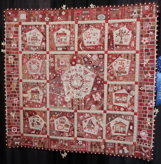 Small Happy Crazy Quilt