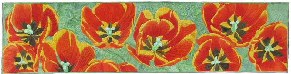 Red and Yellow Tulips