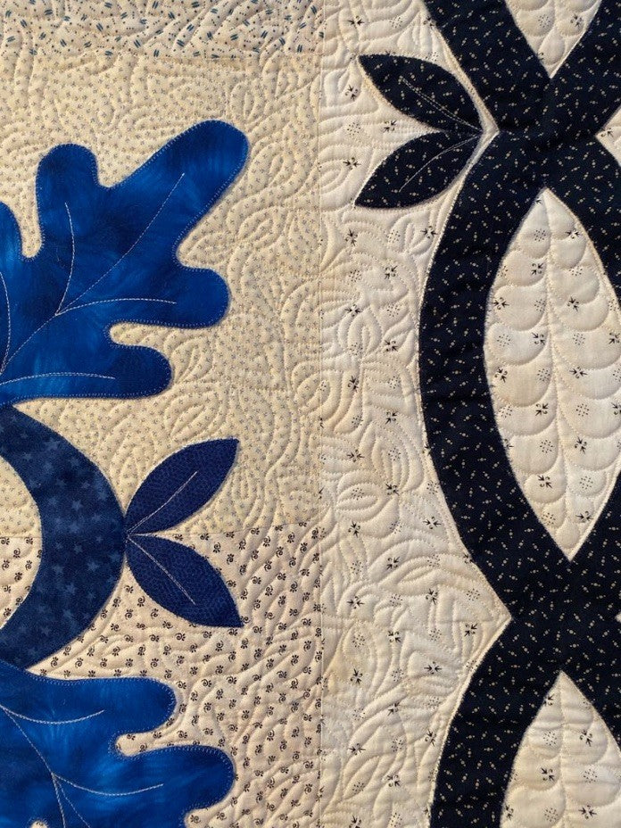 Blue Oak Leaf