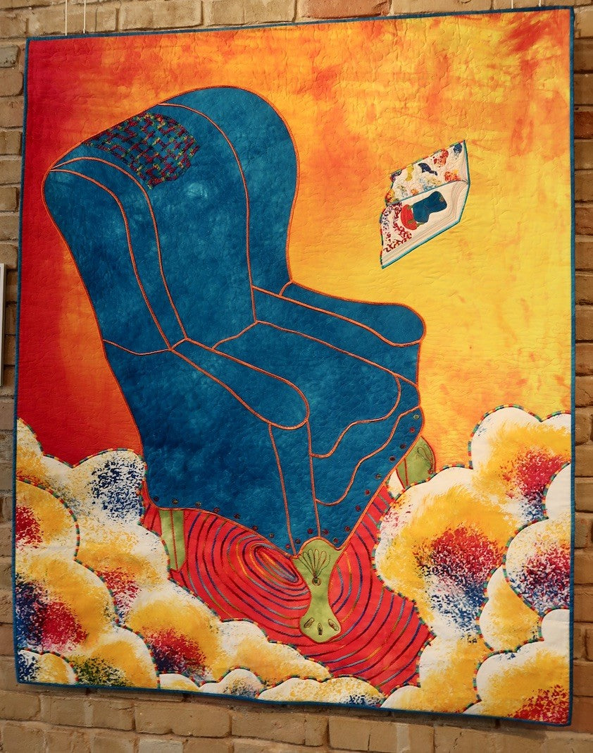 Blue Book on Blue Chairs