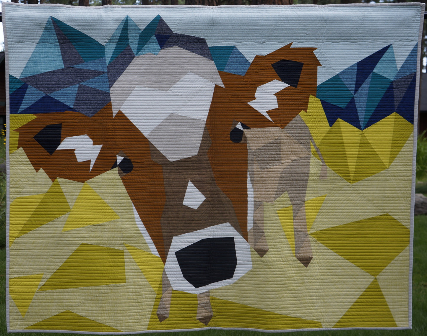The Cow Abstractions Quilt