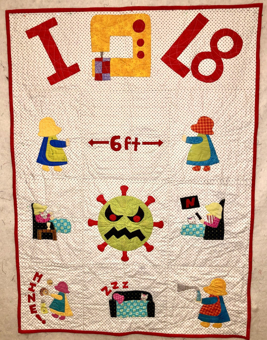 Sunbonnet Sue in  I-Sew-Lation