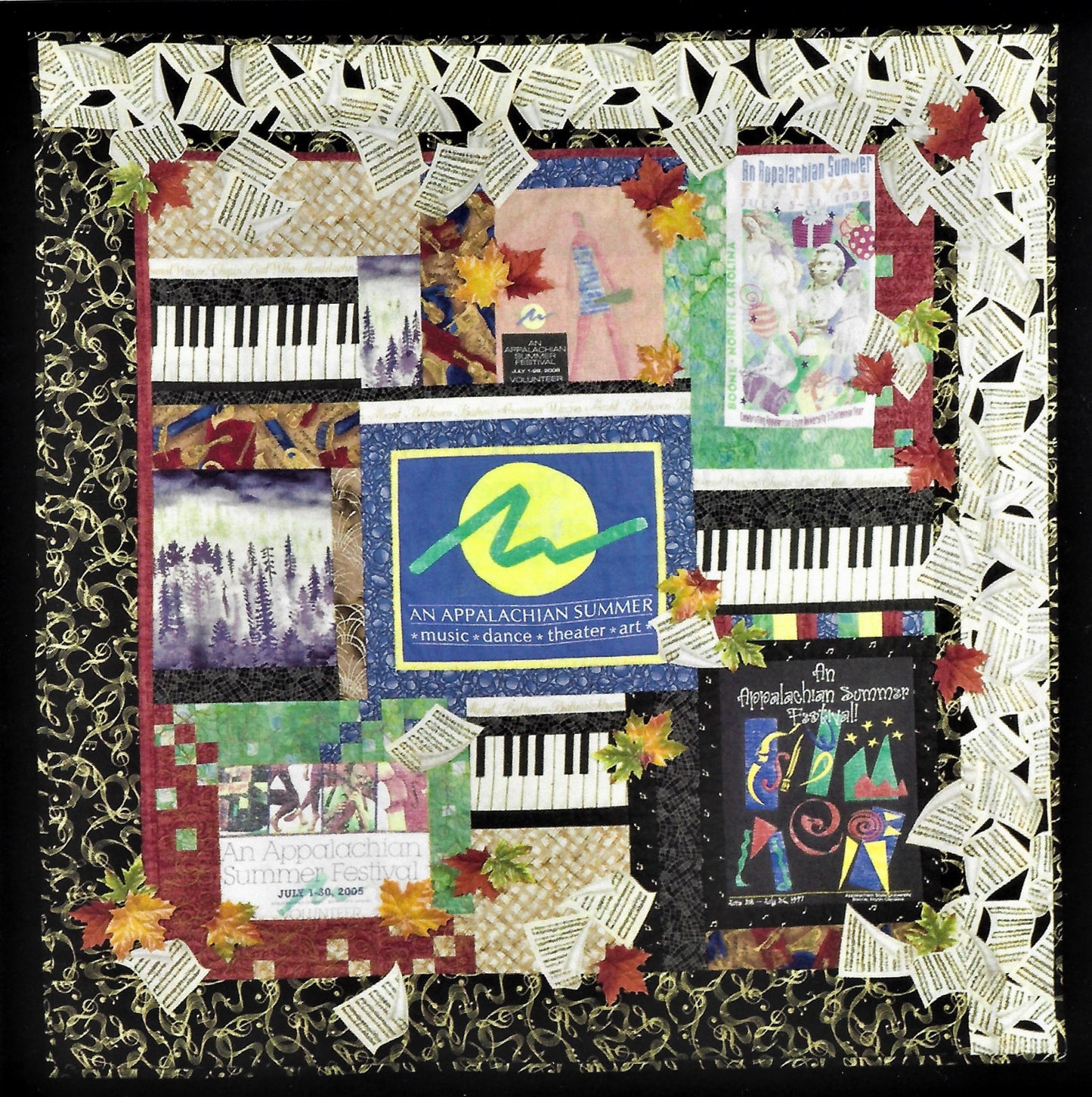 Appalachian Summer Tee Shirt Quilt
