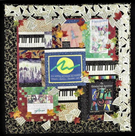 Appalachian Summer Tee Shirt Quilt
