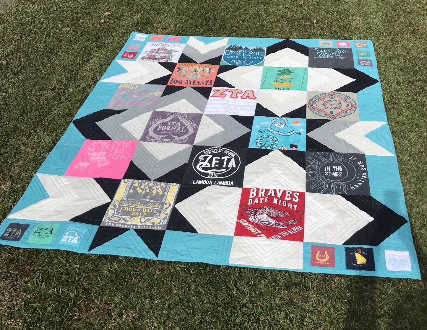 Sorority T Shirt Quilt